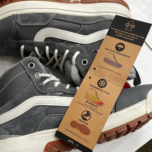 Vans ultraRange Exo hi pewter drizzle ultra Cush women’s size 5 - Picture 10 of 12